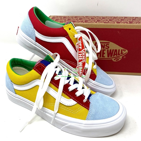 🌿 SPRING SALE 🌿 VANS Style 36 Suede Sunshine Multi Womens Sneakers VN0A3DZ3WNY - Picture 9 of 10